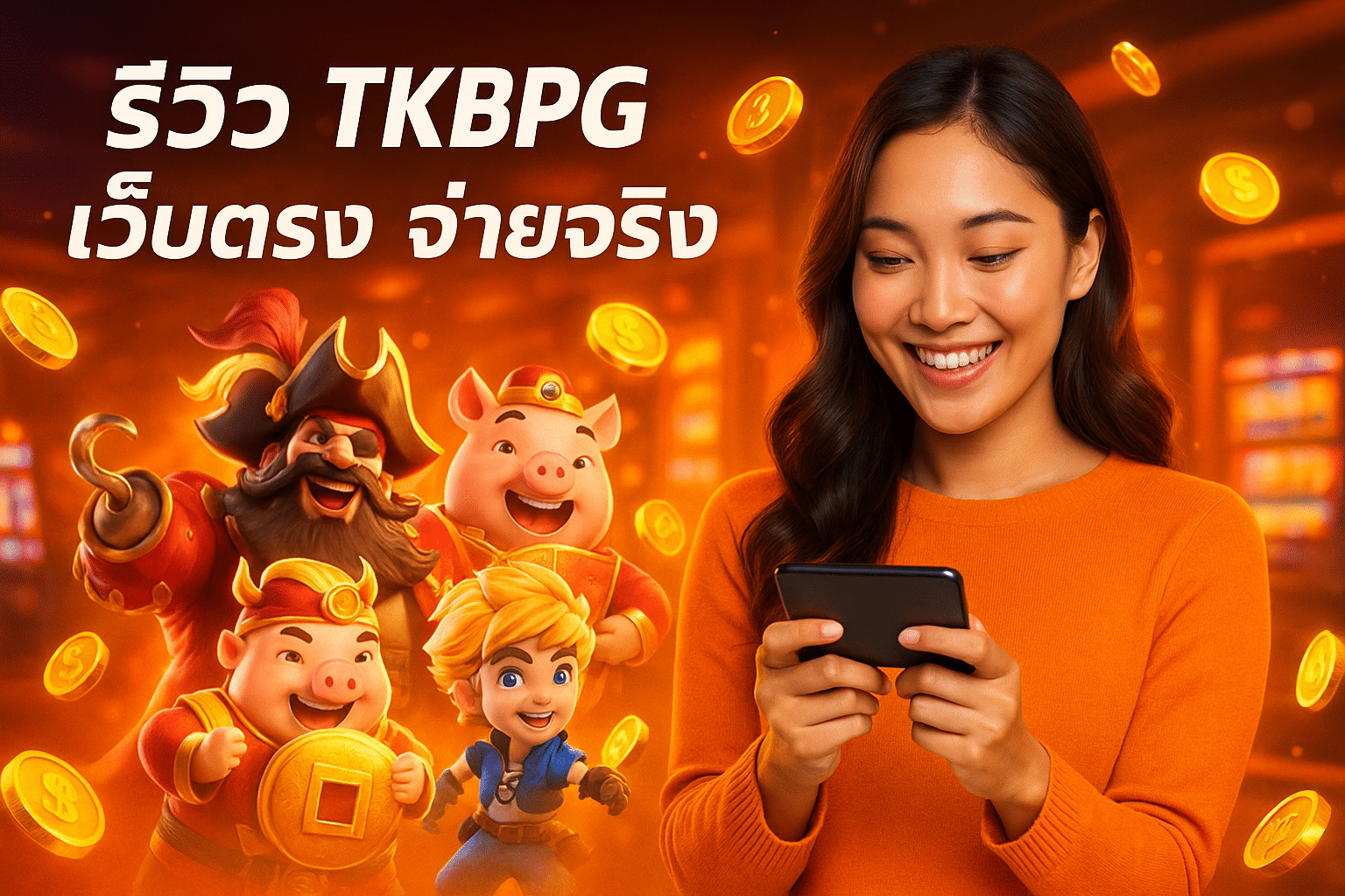 รีวิว TKBPG เว็บตรง จ่ายจริง