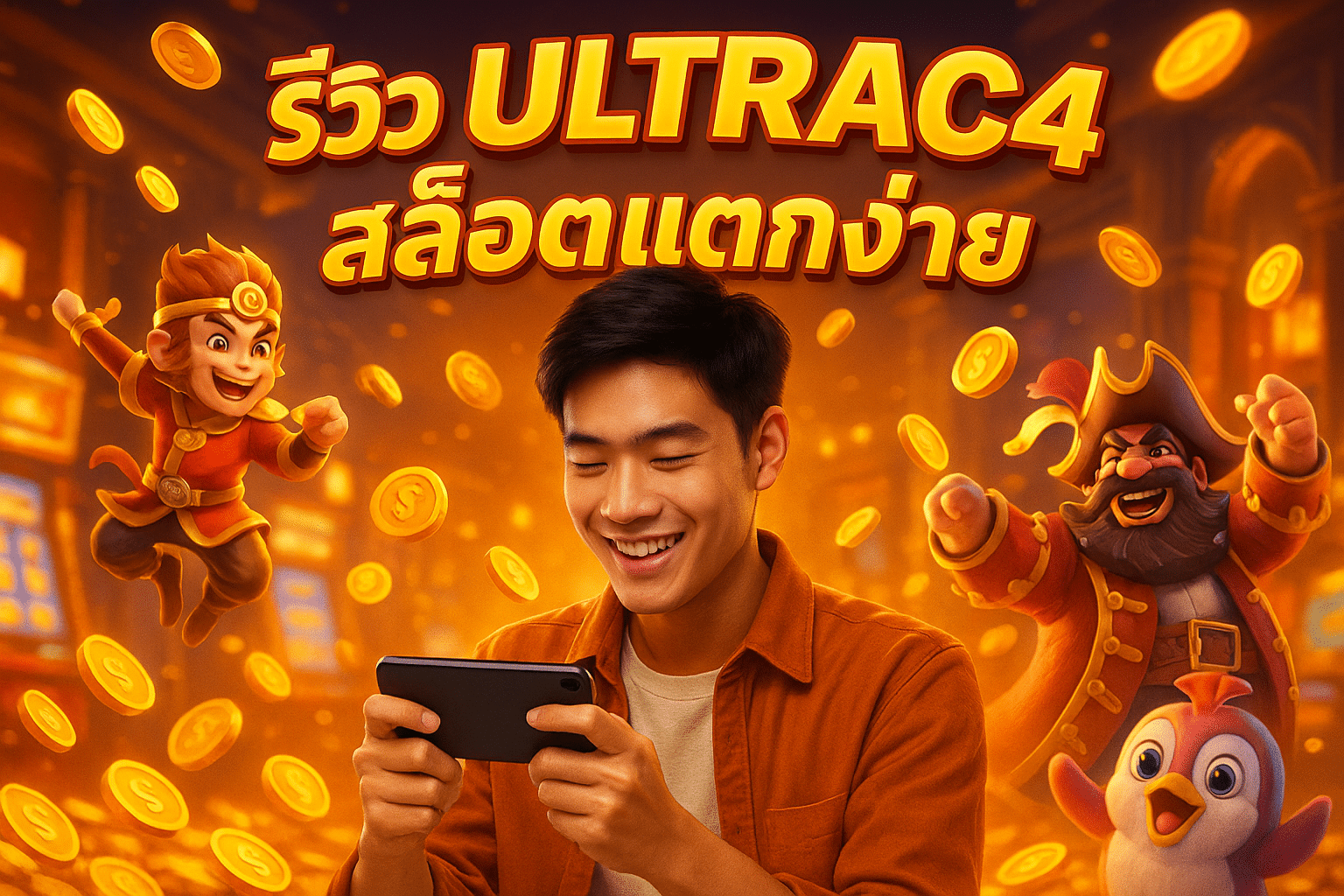 รีวิว ULTRAC4 สล็อตแตกง่าย
