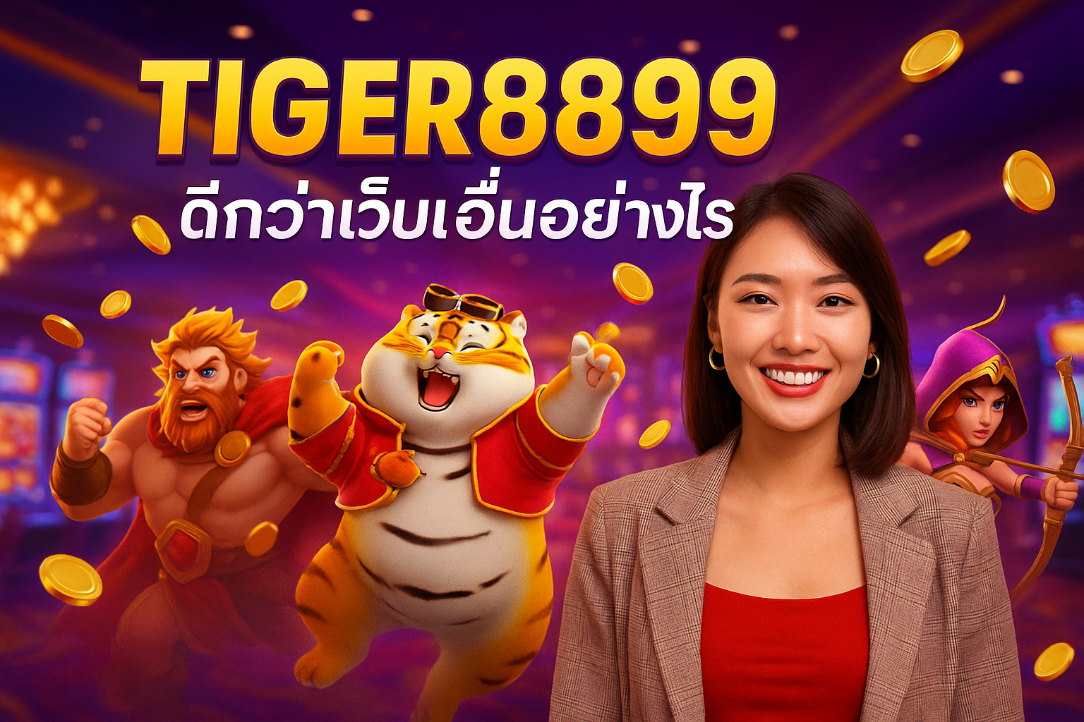 TIGER8899 ดีกว่าเว็บอื่นอย่างไร